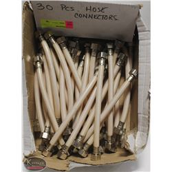 30 PCS OF WATER LINE HOSE CONNECTORS