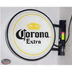 WALLMOUNT CORONA EXTRA LIGHTUP SIGN *NEEDS FUSE