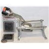 Image 1 : COMMERCIAL POTATO CUTTER W/ 3 INTERCHANGEABLE