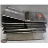 Image 1 : LARGE LOT OF ASSORTED SIZE STAINLESS STEEL INSERTS