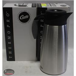2 NEW CURTIS S/S INSULATED COFFEE CARAFES