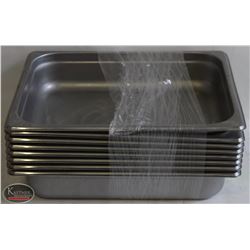 LOT OF 8 1/2 SIZE S/S INSERT, 2"