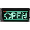 Image 1 : COMMERCIAL LIGHTUP OPEN SIGN (FLUORESCENT)