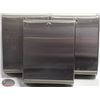 Image 1 : LOT OF 3 STAINLESS STEEL PAPER TOWEL DISPENSERS