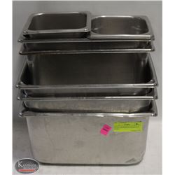 LOT OF ASSORTED S/S INSERTS-ON CHOICE