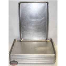 LOT OF 14 HALF SIZE BUN PANS-ON CHOICE