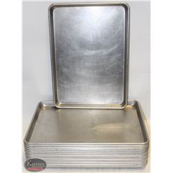 LOT OF 14 HALF SIZE BUN PANS- ON CHOICE