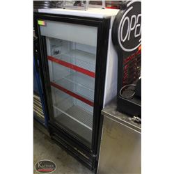 TRUE SINGLE GLASS DOOR FRIDGE