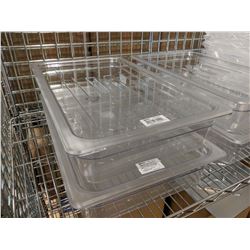 FULL SIZE, 4" DEEP INSERTS & LIDS - LOT OF 2