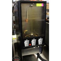 BUNN COFFEE DISPENSER, MISSING TWO BLADDERS