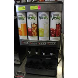 4 HEAD VITALITY COUNTERTOP JUICE DISPENSER