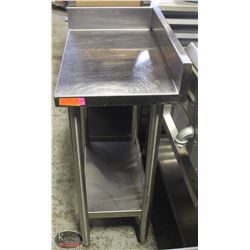 S/S WORKTABLE CORNER UNIT