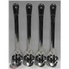 Image 1 : NEW 15" STAINLESS SLOTTED SPOONS - LOT OF 4