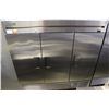 Image 2 : TRUE STAINLESS STEEL THREE DOOR REFRIGERATOR