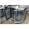 Image 3 : TRUE STAINLESS STEEL TWO-DOOR BACK BAR COOLER W/