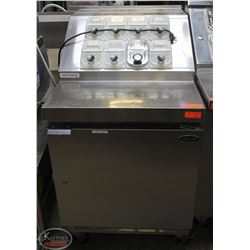 S/S NORLAKE REFRIGERATED CONDIMENT PREP-STATION