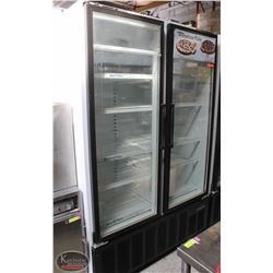 MASTERBUILT DUAL-GLASS DOOR UPRIGHT FREEZER