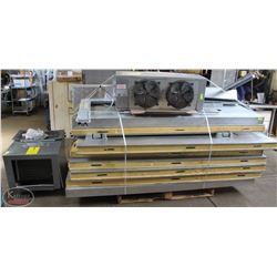 6' X 8' WALK-IN COMMERCIAL COOLER W/ COMPRESSOR
