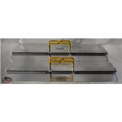 LOT OF 2 PRINCE CASTLE 6" X 23" MEAT PRESSES