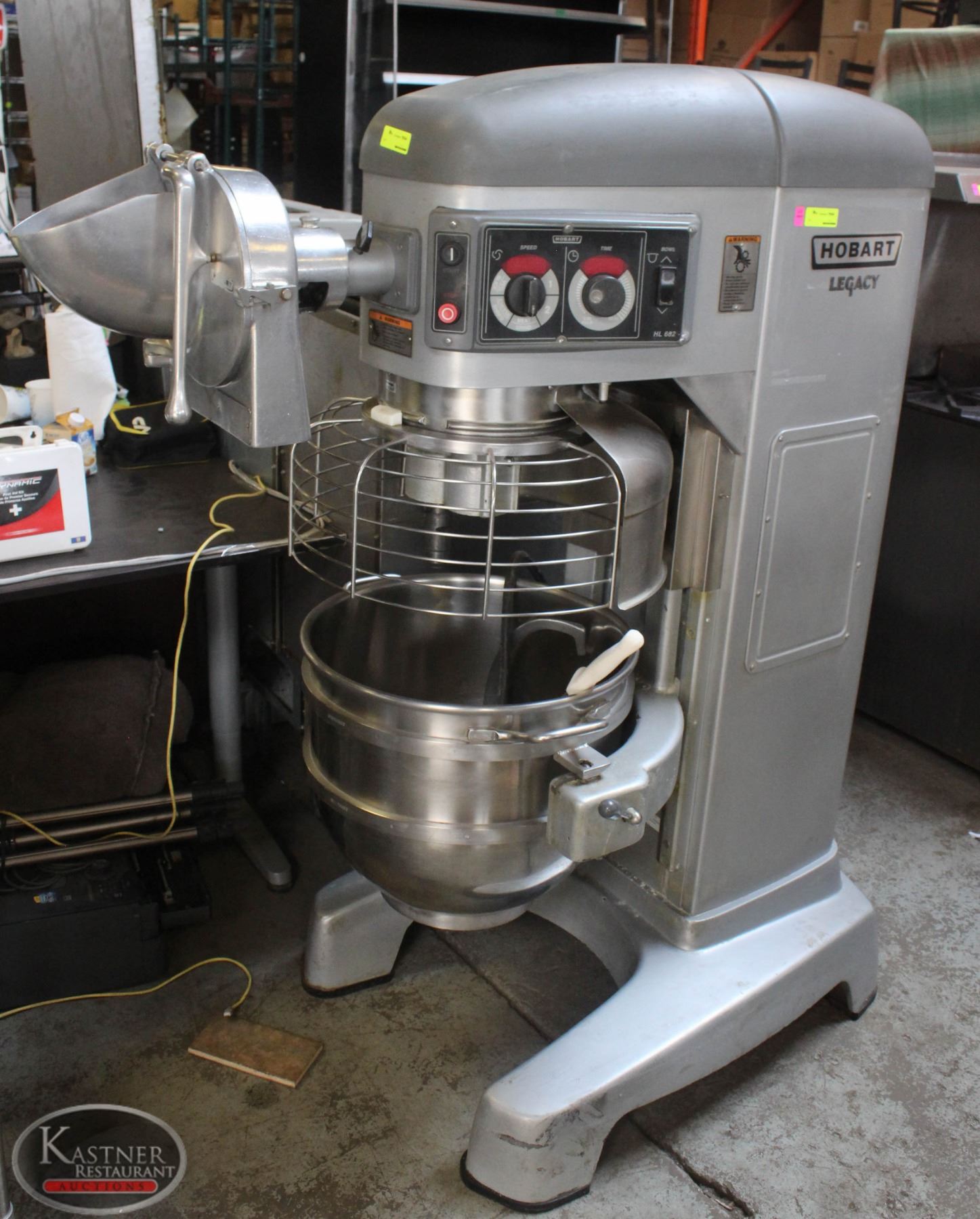 HOBART LEGACY 60 QT MIXER W/ ATTACHMENTS