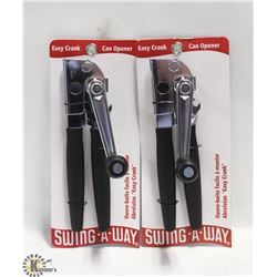 HD EASY CRANK CAN OPENERS LOT OF 2