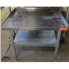 Image 1 : S/S EQUIPMENT STAND W/ UNDERSHELF-2' TALL