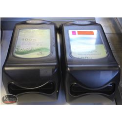 LOT OF 2 CASCADES SERVONE NAPKIN DISPENSERS