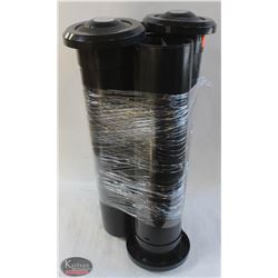 LOT OF 4 COMMERCIAL SPRINGLOADED CUP DISPENSERS