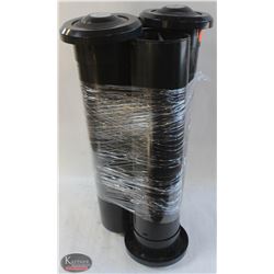 LOT OF 4 COMMERCIAL SPRINGLOADED CUP DISPENSERS