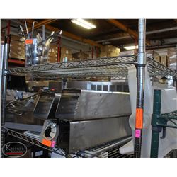 SHELF CONTENTS INCL: INSERTS, LADLES, TOPPING