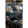 Image 1 : 4-TIER COMMERCIAL GREEN-WIRE STORAGE RACK