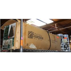 6-1/2 FOOT ARTIFICIAL CHRISTMAS TREE SOLD W/