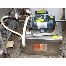 MOBILE OIL DISPOSAL SHUTTLE W/ (LOW-BOY) PUMP