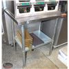 Image 1 : 30" X 24" S/S MKE PREP-TABLE W/ UNDERSHELF