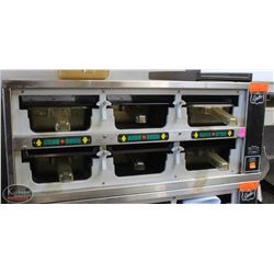 DUKE 6-SLOT WARMING / HOLDING COUNTERTOP CABINET