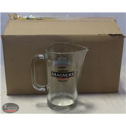 CASE OF 6 MAGNERS IRISH CIDER PITCHERS