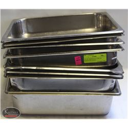 LOT OF ASSORTED 2/3 SIZE S/S INSERTS-ON CHOICE