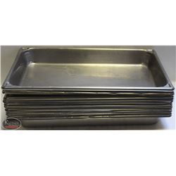 LOT OF 13 FULLSIZE S/S INSERTS- 2"