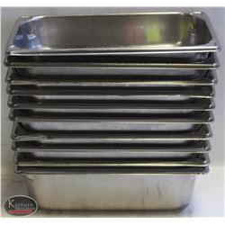 LOT OF TEN 1/3 SIZE S/S INSERTS-ON CHOICE