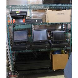 POSIFLEX COMPLETE POS SYSTEM, 4 PORTABLE CARD