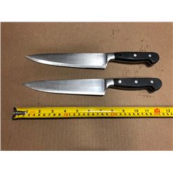 USED SHARPENED KNIVES HIGH QUALITY - LOT OF 2