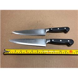 USED SHARPENED KNIVES HIGH QUALITY - LOT OF 2
