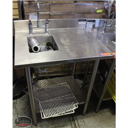 WASSERSTROM S/S COMMERCIAL PERSONAL WASHING SINK