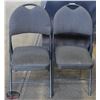 Image 1 : LOT OF 2 FOLDING CHAIRS. AS IS