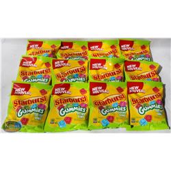 CASE OF STARBURST SOUR GUMMIES