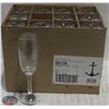 Image 1 : CASE OF ANCHOR CHAMPAGNE GLASSES, 7-1/4OZ