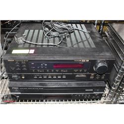 YAMAHA 5 DISH CHANGER SOLD WITH DENON AV