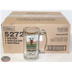 CASE(12) OF ALEXANDER KEITH'S 25 OZ BEER MUGS