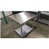 Image 1 : JR 83048 30 X 48 WORK TABLE, 430 STAINLESS STEEL