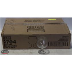CASE OF EMBASSY 9OZ BRANDY GLASSES, 24/CASE